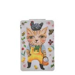 Country Cat Compact Mirror